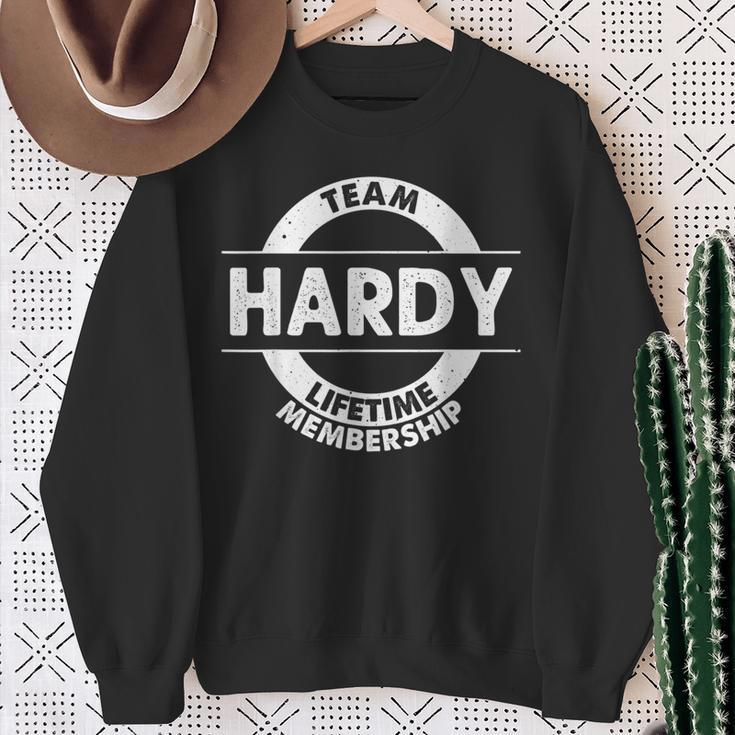 Hardy Geschenk Lustiger Nachname Familienbaum Geburtstag Wiedervereinigung Idee Sweatshirt Geschenke für alte Frauen