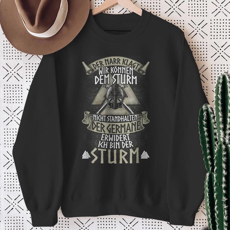 Ich Bin Der Sturmiking Sweatshirt Geschenke für alte Frauen