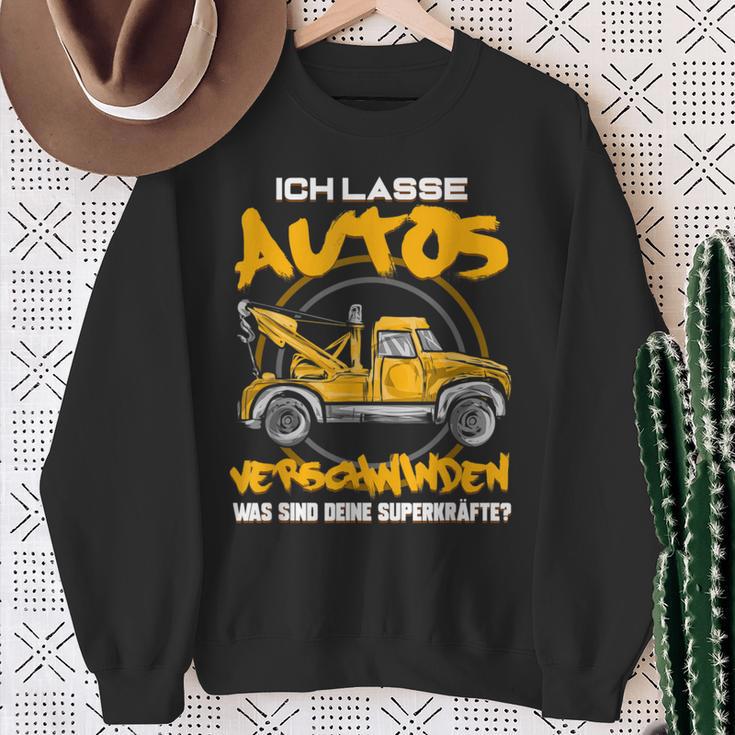 Ich Lasse Autoserschwinden Tow Service Sweatshirt Geschenke für alte Frauen