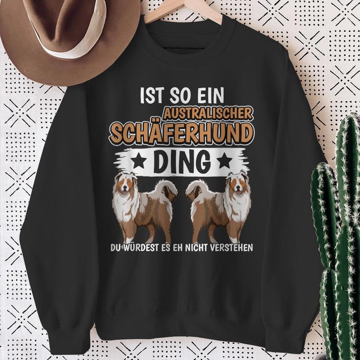 Ist So Ein Australischer Schäferhund Ding Aussie Sweatshirt Geschenke für alte Frauen