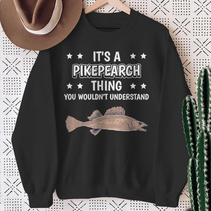 Ist So Ein Hechtspecht Ding Lustiger Spruch Hechtspechte Sweatshirt Geschenke für alte Frauen