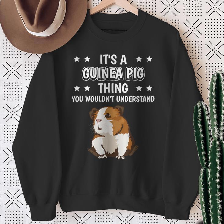 Ist So Ein Meerschweinchen Ding Sweatshirt Geschenke für alte Frauen