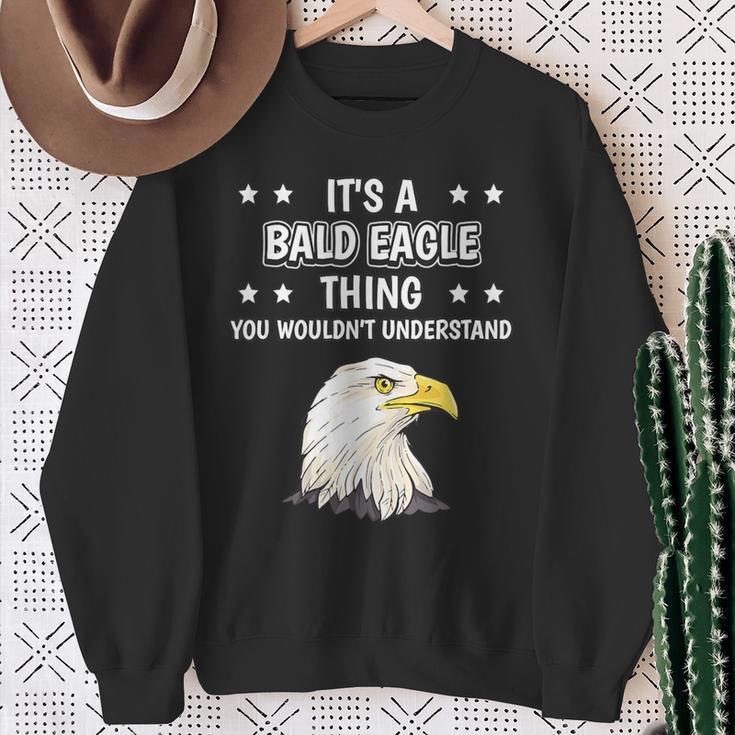 Ist So Ein Weißkopfseeadler Ding Lustiger Spruch Adler Sweatshirt Geschenke für alte Frauen