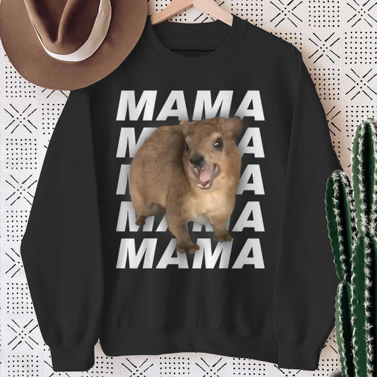 Klippschliefer Hyrax Sweatshirt Geschenke für alte Frauen