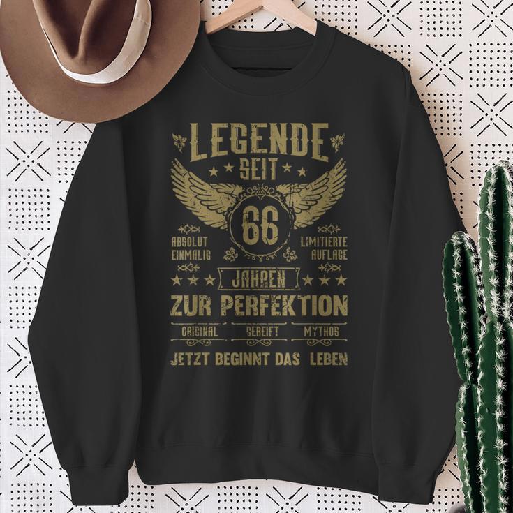 Legende Seit 66 Jahren 66Th Birthday S Sweatshirt Geschenke für alte Frauen