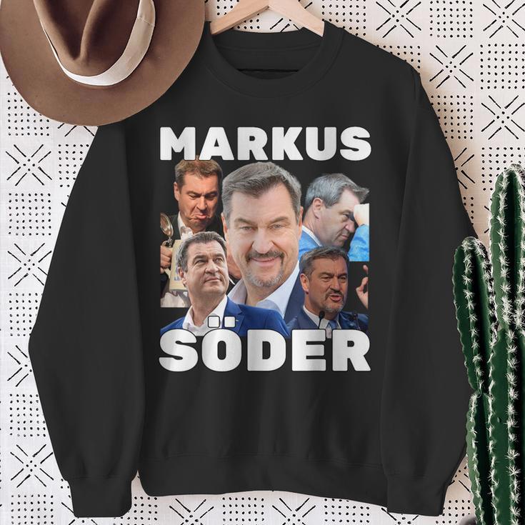 Markus Söder Fan Merch Sweatshirt Geschenke für alte Frauen