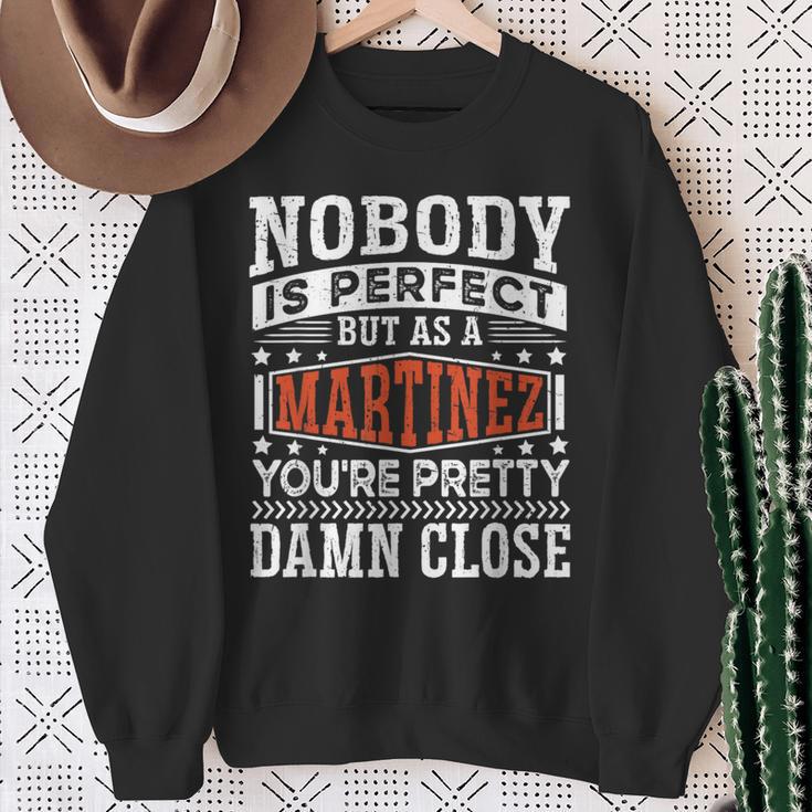 Matching Martinez Family Name Family Reunion Martinez Sweatshirt Geschenke für alte Frauen