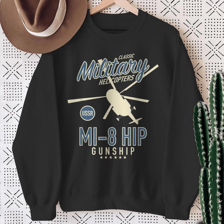 Mi-8 Hip Sweatshirt Geschenke für alte Frauen