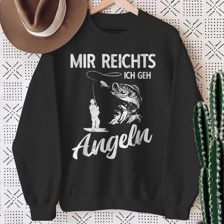 Mir Reichts Ich Geh Angeln Fischer Angler Sweatshirt Geschenke für alte Frauen