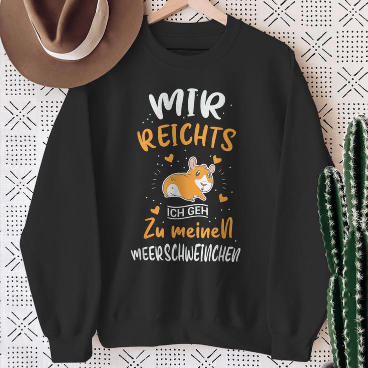 Mir Reichts Ich Geh Zu Meinen Guinea Pig Sweatshirt Geschenke für alte Frauen