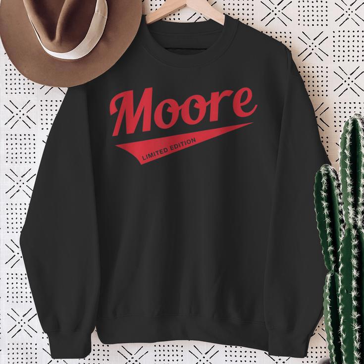 Moore Limited Edition Pärchen Nachname Sweatshirt Geschenke für alte Frauen