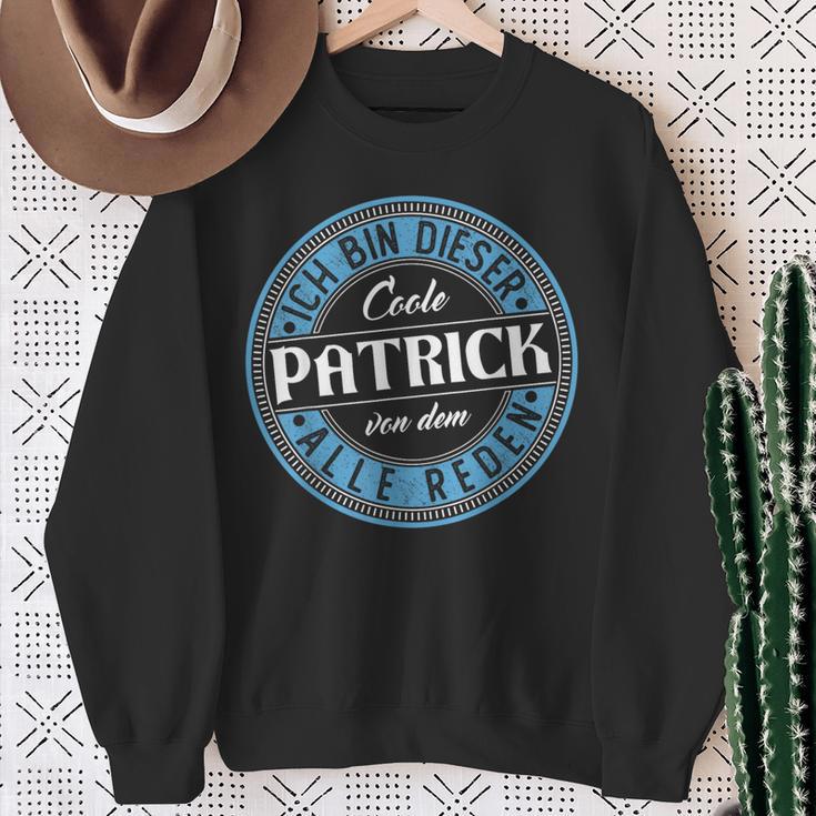 Patrick Ich Bin Dieser Cooler Patrick Sweatshirt Geschenke für alte Frauen