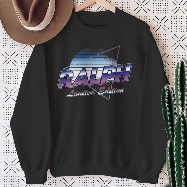 Ralph Name Aestheticaporwave 80S 90S Surname Sweatshirt Geschenke für alte Frauen