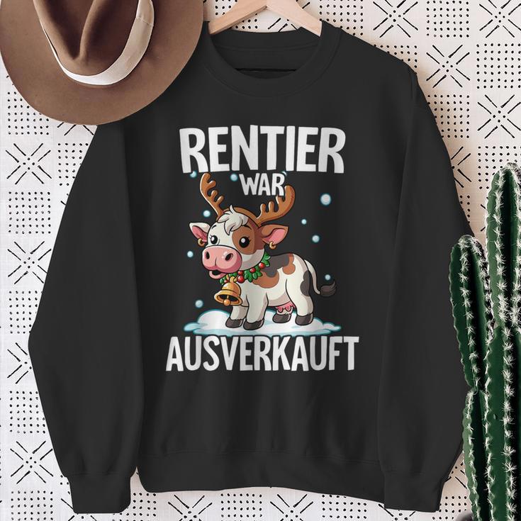 Reindeer War Ausverkauft Christmas Sweatshirt Geschenke für alte Frauen