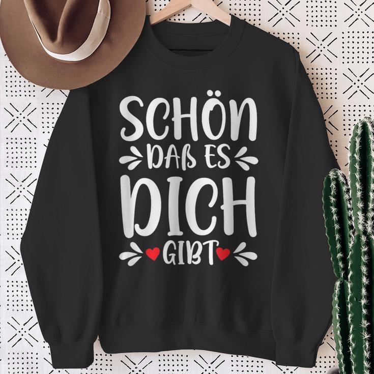 Schön Das Es Dich Gibt Geschenke Freunde Mann Kinder Ladies Sweatshirt Geschenke für alte Frauen