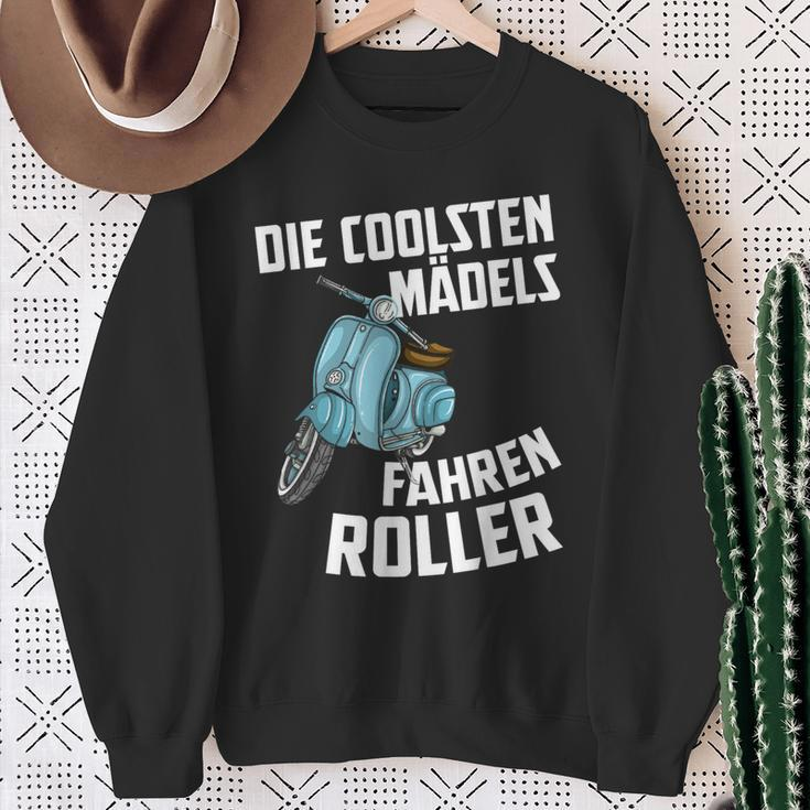 Scooter For Scooter Rider Scooter Sweatshirt Geschenke für alte Frauen