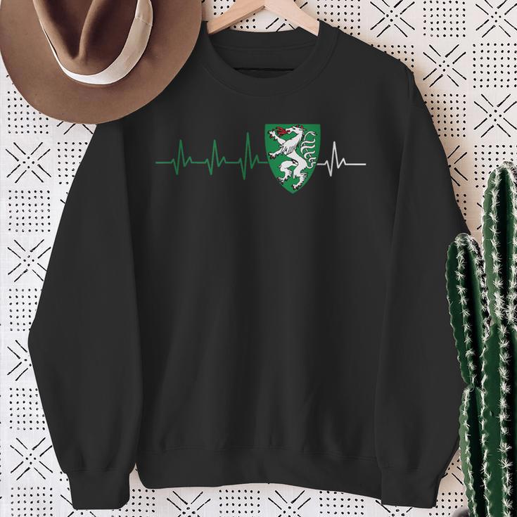 Steiermark Steirisch Crest Heartbeat Steirer Sweatshirt Geschenke für alte Frauen