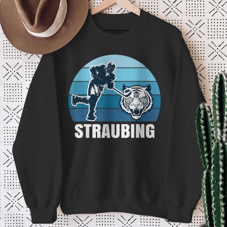 Straubing Eishockey Fan – Tiger Sweatshirt Geschenke für alte Frauen