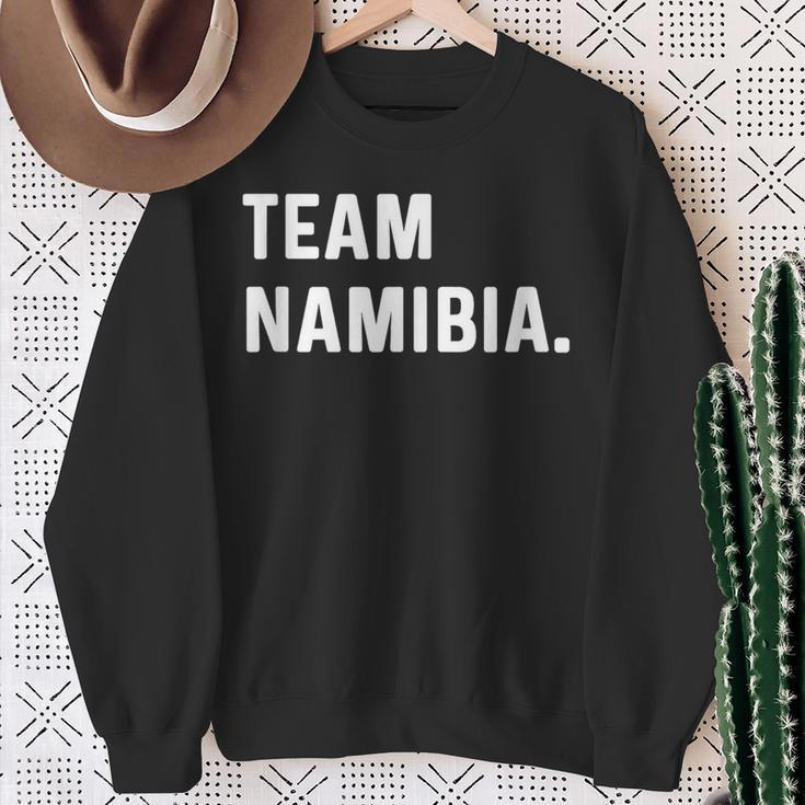 Team Namibia Sweatshirt Geschenke für alte Frauen