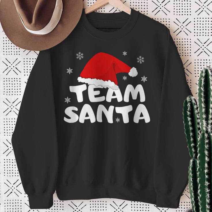 Team Santa Xmas Christmas Sweatshirt Geschenke für alte Frauen