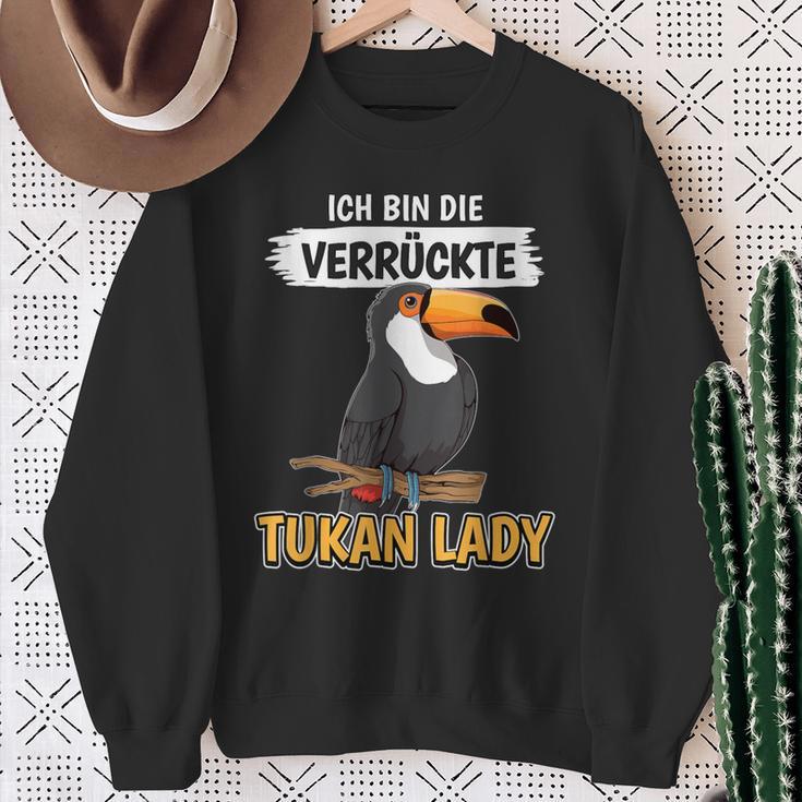 With Toukane Sachen Ist So Ein Toucan Ding Sweatshirt Geschenke für alte Frauen