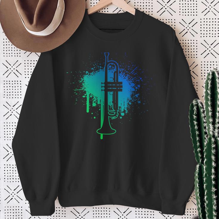 Trumpet Trumpet Player Trumpeter Sweatshirt Geschenke für alte Frauen