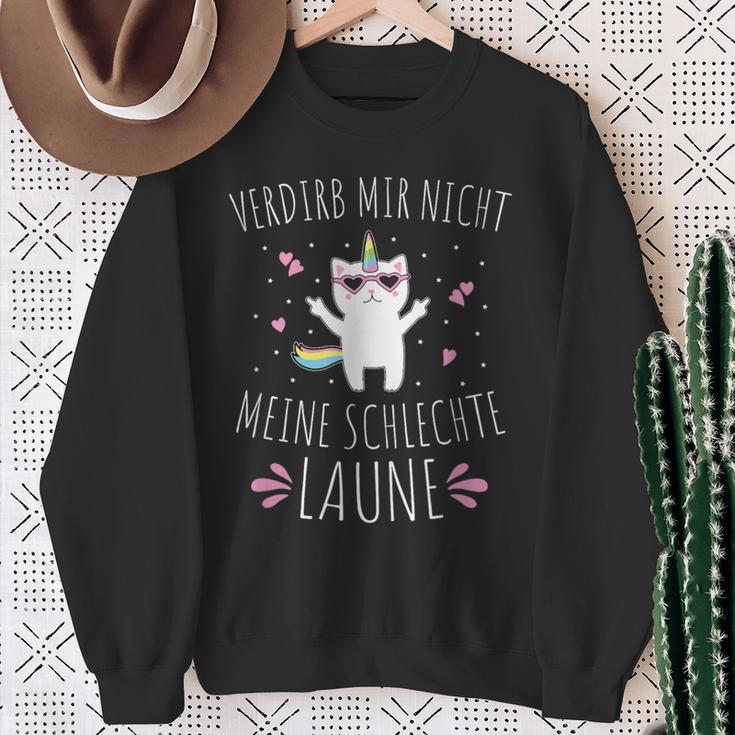 Verdirb Mir Nicht Meine Bad Laune Sweatshirt Geschenke für alte Frauen