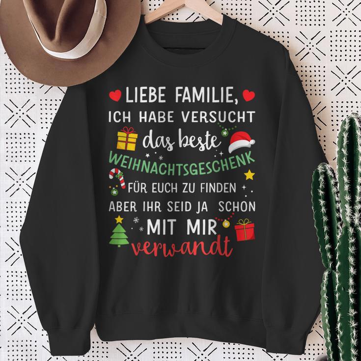 Versucht Beste Für Familie Christmas Sweatshirt Geschenke für alte Frauen