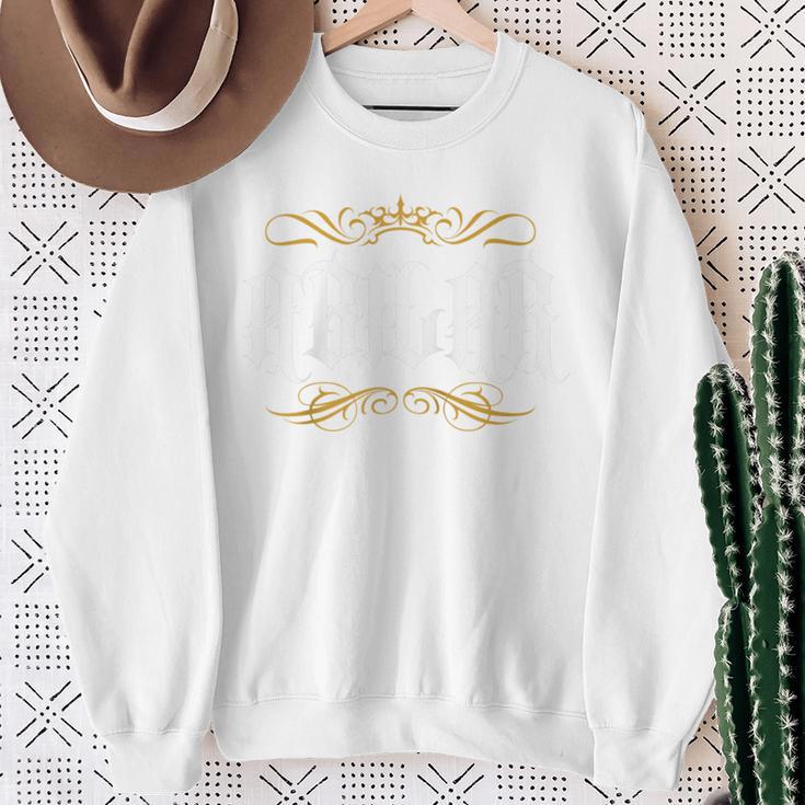 Abilar Filipino Surname Philippines Tagalog Family Raglan Sweatshirt Geschenke für alte Frauen