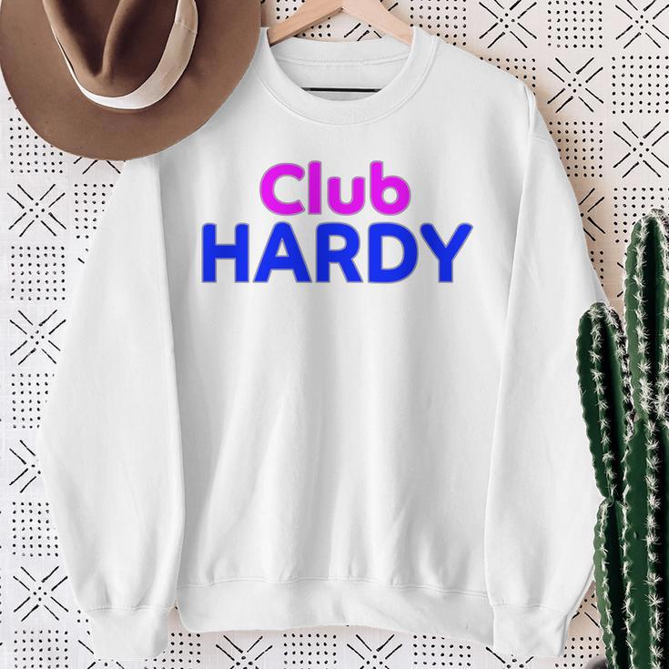 Club Hardy Family Reunion Squad First Name Last Name Sweatshirt Geschenke für alte Frauen