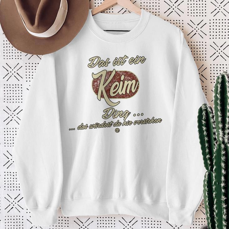 Das Ist Ein Keim Ding Lustiges Familie Keim Sweatshirt Geschenke für alte Frauen