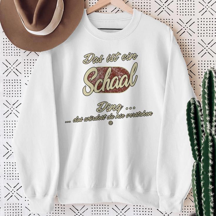 Das Ist Ein Schaal Ding Lustiges Familie Schaal Sweatshirt Geschenke für alte Frauen