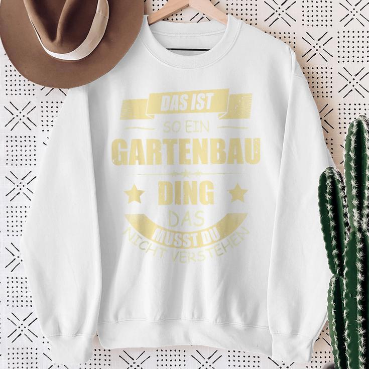 Gardener Gardening Landscape Gardener Sweatshirt Geschenke für alte Frauen