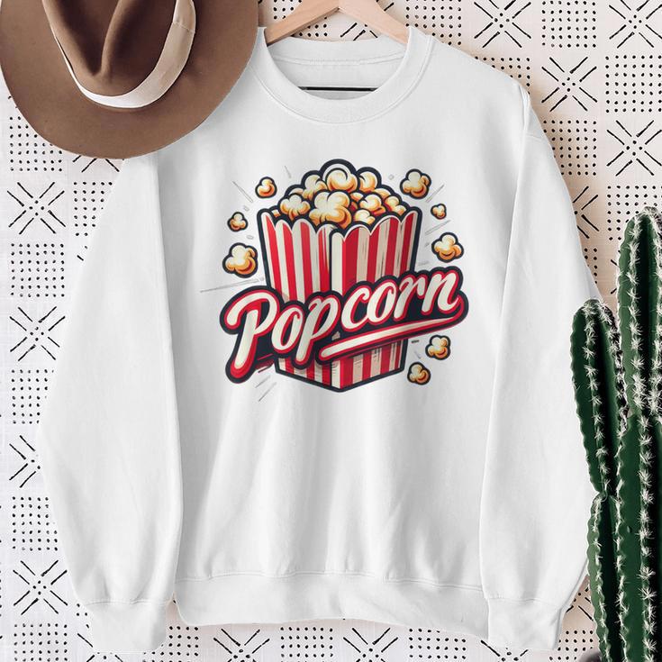 Popcorn Kostüm Kinder Sweatshirt Geschenke für alte Frauen