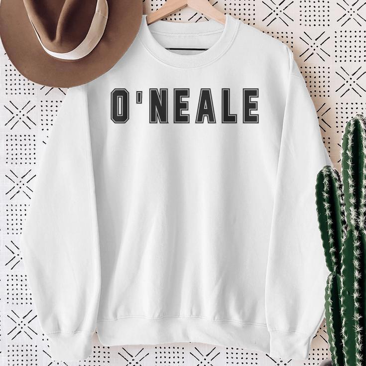 Team O'neale Surname Familia Proud Family Sweatshirt Geschenke für alte Frauen