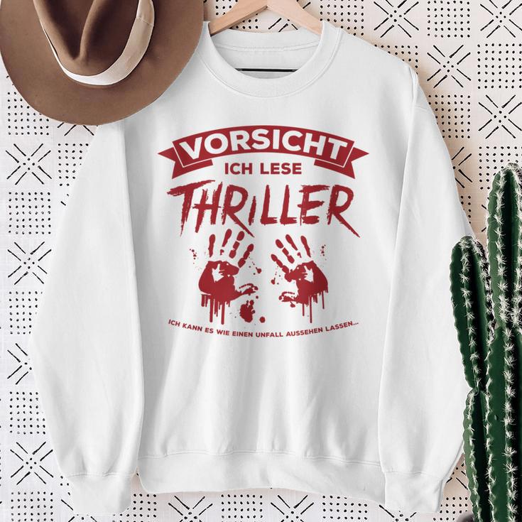 Thriller Ich Kann Es Wie Ein Accident Aussehen Sweatshirt Geschenke für alte Frauen