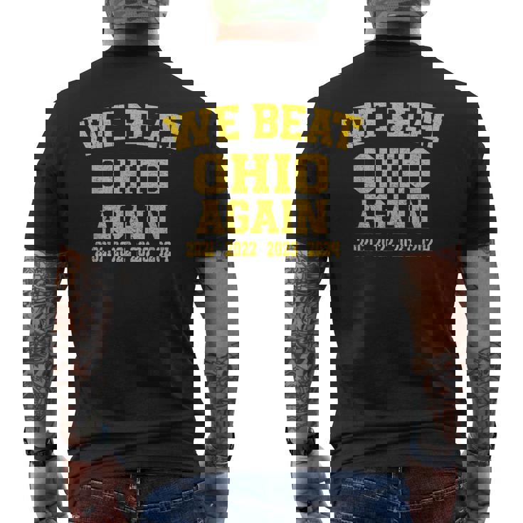 We Beat State Of Ohio Again 2024 Men's T-shirt Back Print