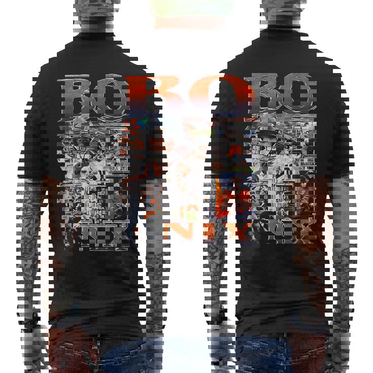 Bo Graphic Custom Nix Vintage Denver Men's T-shirt Back Print