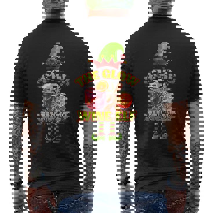 Christmas Market THE GLOW WINE ELF Mulled Wine Tank Top Men's Back Print T-Shirt