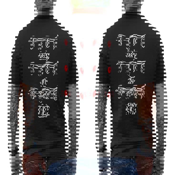 Christmas Tee Pun Ready Set Glow Xmas Men's Back Print T-Shirt