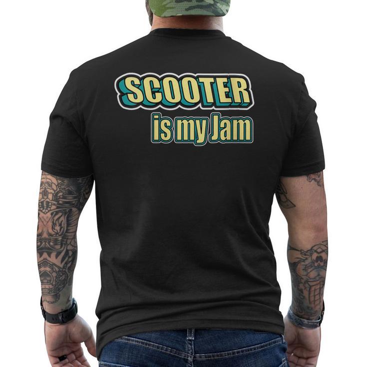 Damen Scooter Rider Scooter Ist Mein Ding Mit-Ausschnitt T-Shirt mit Rückendruck