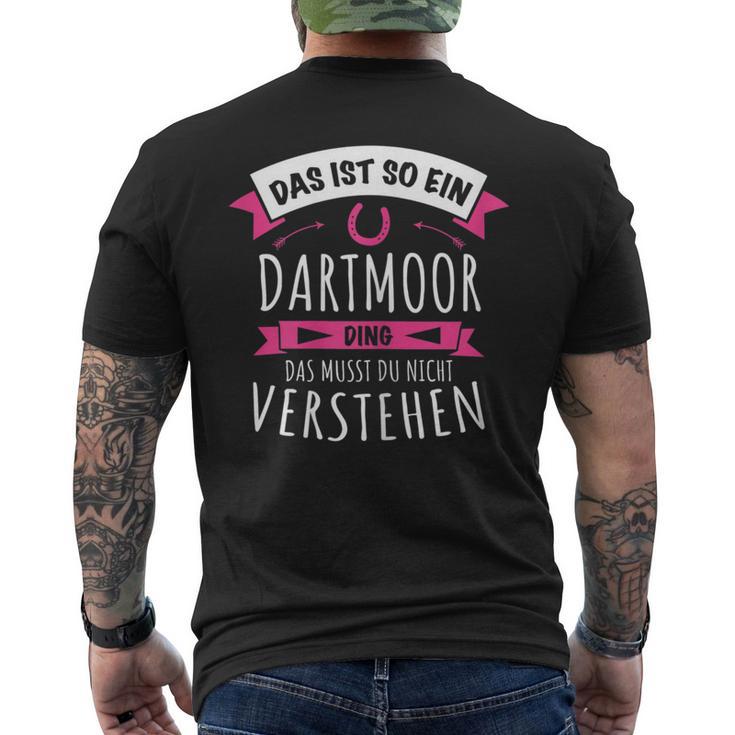 Dartmoor Das Ist So Ein Dartmoor Ding T-Shirt mit Rückendruck