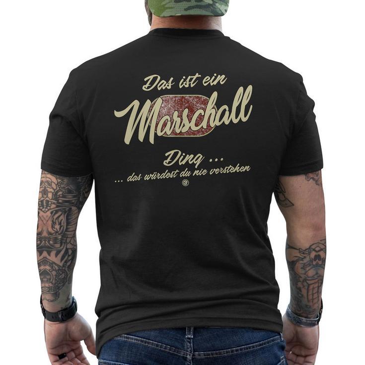 Das Ist Ein Marschall Ding Family Marschall S T-Shirt mit Rückendruck