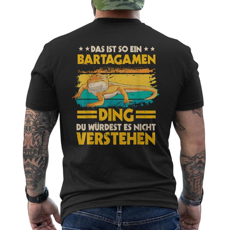 Das Ist So Ein Bartagamen Ding Reptil Sachen Bartagame T-Shirt mit Rückendruck