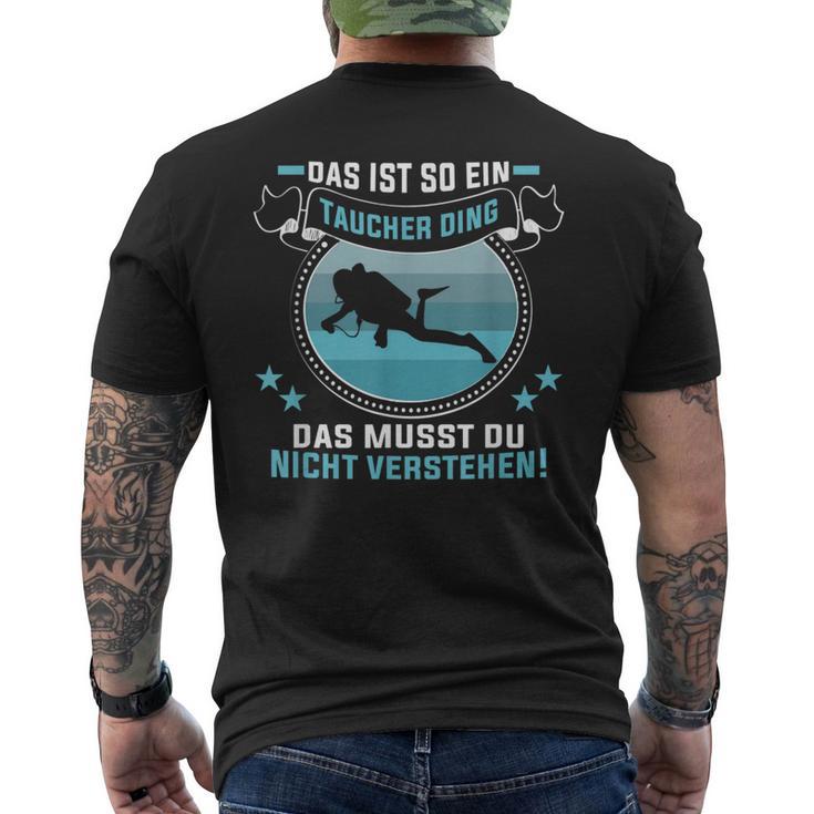 Das Ist So Ein Taucher Ding Diving Instructor T-Shirt mit Rückendruck