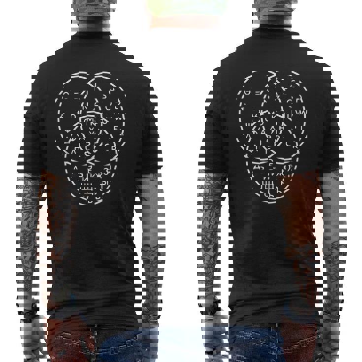 Diagramme Deenn De L'alphabet Grec Russe Cyrillique Latin T-shirt imprimé au dos