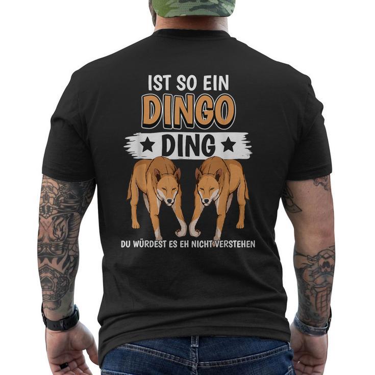 Dingos Ist So Ein Dingo T-Shirt mit Rückendruck