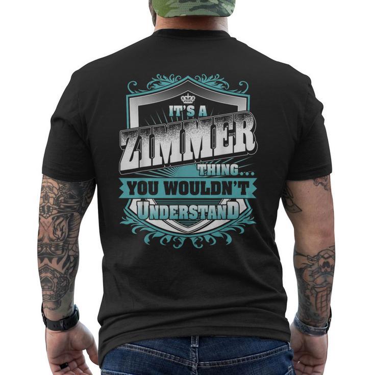 Es Ist Ein Zimmer-Ding Das Du Nichterstehen Würdest Nameintage T-Shirt mit Rückendruck