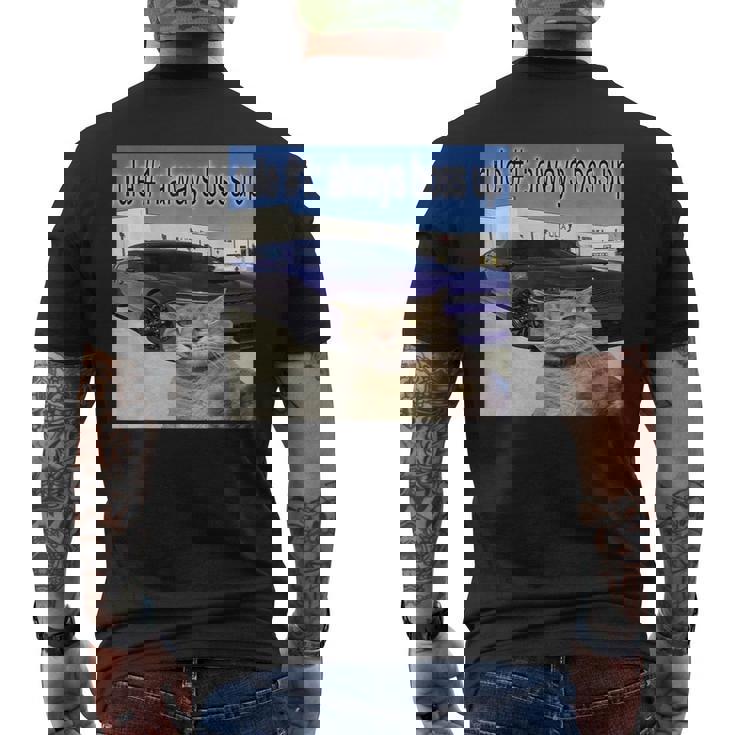 Rule Number 1 Always Boss Up Meme Men's T-shirt Back Print - Seseable