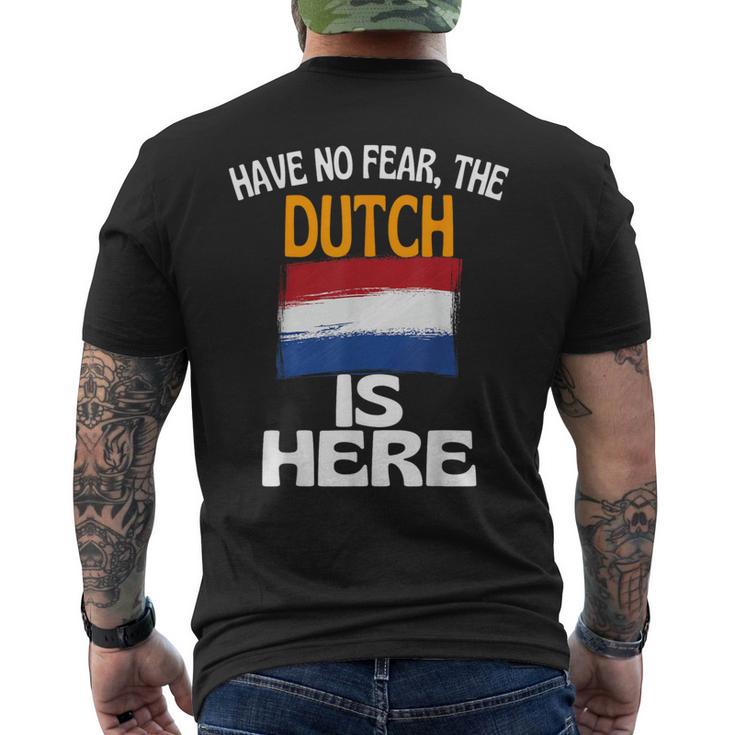 Hab Keine Angst Die Hollander Sind Hier Holland T-Shirt mit Rückendruck